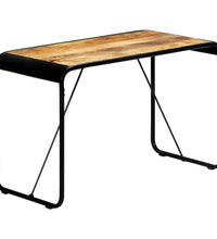 Esstisch 118×60×76 cm Raues Massivholz Mango