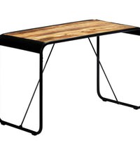 Esstisch 118×60×76 cm Raues Massivholz Mango