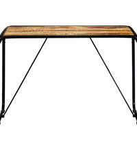 Esstisch 118×60×76 cm Raues Massivholz Mango