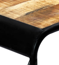 Esstisch 118×60×76 cm Raues Massivholz Mango
