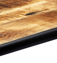 Esstisch 118×60×76 cm Raues Massivholz Mango