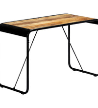 Esstisch 118×60×76 cm Raues Massivholz Mango