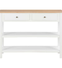 Sideboard Weiß 110×35×80 cm MDF