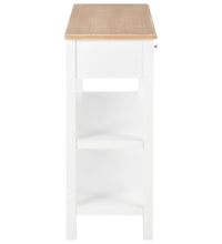 Sideboard Weiß 110×35×80 cm MDF