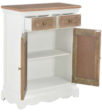 Sideboard Weiß 60x30x80 cm Massivholz