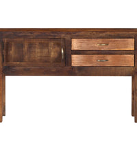 Sideboard 118x30x75 cm Massivholz Mango