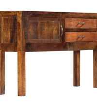 Sideboard 118x30x75 cm Massivholz Mango