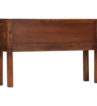 Sideboard 118x30x75 cm Massivholz Mango