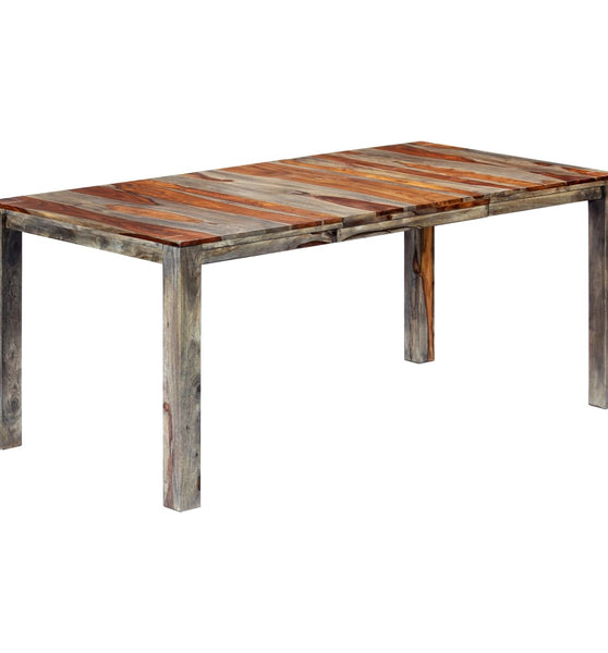 Esstisch Grau 180x90x76 cm Massivholz