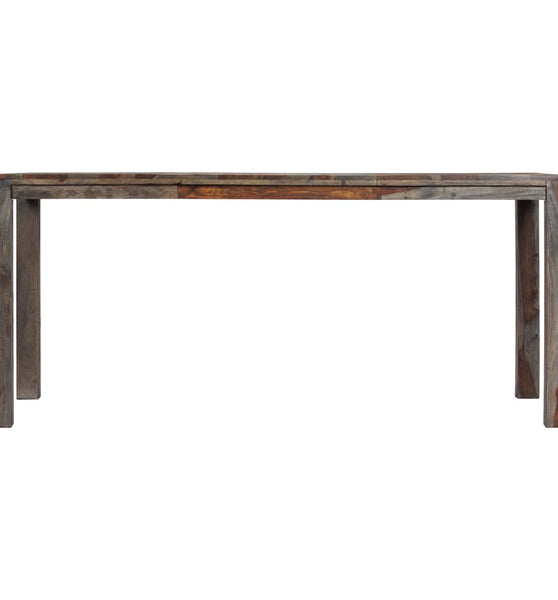 Esstisch Grau 180x90x76 cm Massivholz