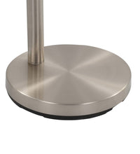 Stehlampe 200 cm 5 x E14 Silbern