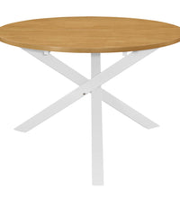 Esstisch Weiß 120x75 cm MDF