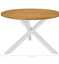 Esstisch Weiß 120x75 cm MDF