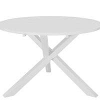 Esstisch Weiß 120x75 cm MDF