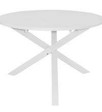 Esstisch Weiß 120x75 cm MDF