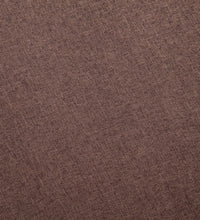 2-Sitzer-Sofa Stoff Braun