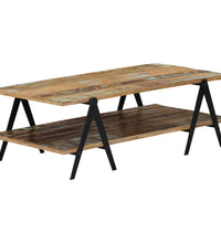 Couchtisch 115x60x40 cm Altholz Massiv