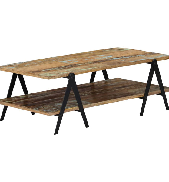 Couchtisch 115x60x40 cm Altholz Massiv