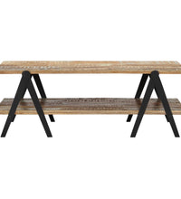 Couchtisch 115x60x40 cm Altholz Massiv