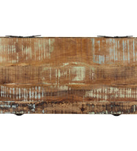 Couchtisch 115x60x40 cm Altholz Massiv