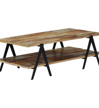 Couchtisch 115x60x40 cm Altholz Massiv