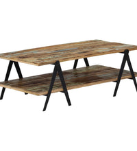 Couchtisch 115x60x40 cm Altholz Massiv