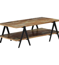Couchtisch 115x60x40 cm Altholz Massiv
