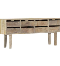 Sideboard 140×30×60 cm Massivholz Mango