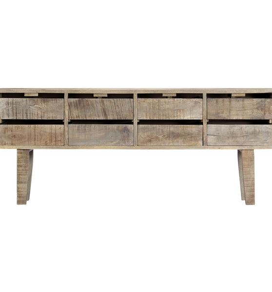 Sideboard 140×30×60 cm Massivholz Mango