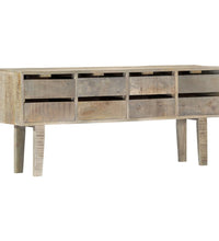 Sideboard 140×30×60 cm Massivholz Mango