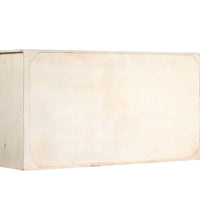 Sideboard Weiß 160x40x80 cm Massivholz Mango