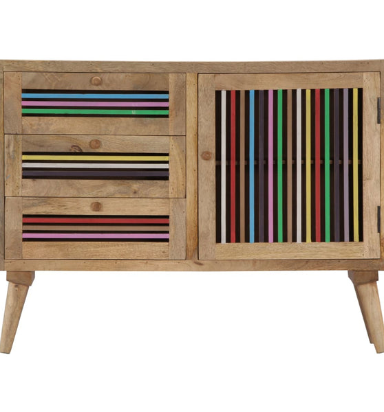 Sideboard 100x30x75 cm Massivholz Mango