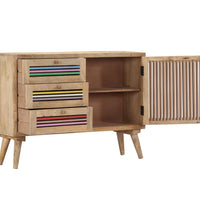 Sideboard 100x30x75 cm Massivholz Mango