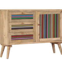 Sideboard 100x30x75 cm Massivholz Mango