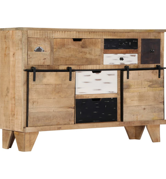 Sideboard 140x38x90 cm Massivholz Mango