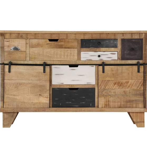 Sideboard 140x38x90 cm Massivholz Mango