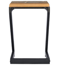 Couchtisch 30 x 30 x 50 cm Massivholz Teak und Polyresin