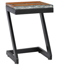 Couchtisch 30 x 30 x 50 cm Massivholz Teak und Polyresin