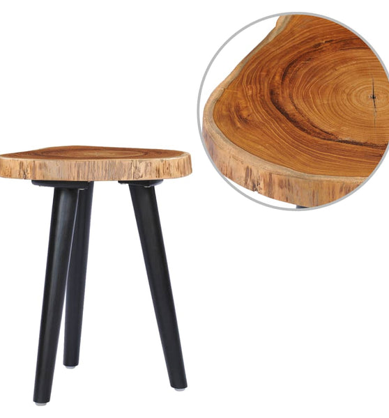 Couchtisch 40 x 45 cm Teak Massiv