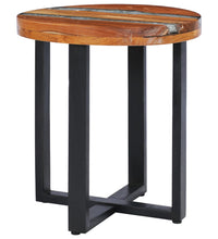 Couchtisch 40 x 45 cm Massivholz Teak und Polyresin