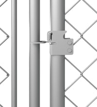 Outdoor-Hundezwinger mit Überdachung 7,6x3,8x2,3 m