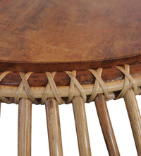 Couchtische 2 Stk. Natur Rattan