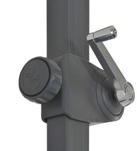 Sonnenschirm mit Tragbarem Sonnenschirmständer Sandweiß