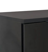 Sideboard Hochglanz-Schwarz 71x35x80 cm Holzwerkstoff