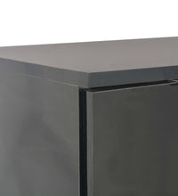 Sideboard Hochglanz-Schwarz 107x35x80,5 cm