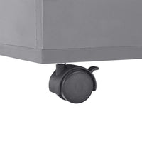 Couchtisch Hochglanz-Grau 100x100x35 cm
