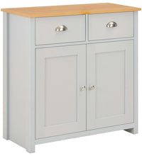 Sideboard Grau vidaXL Sideboard Grau 79 x 35 x 81 cm