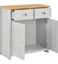 Sideboard Grau vidaXL Sideboard Grau 79 x 35 x 81 cm