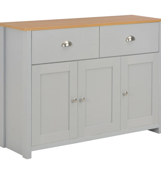 Sideboard Grau 112x35x81 cm