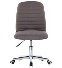 Esszimmerstühle 2 Stk. Taupe Stoff